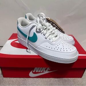 NWT Nike Court Vision Low Jade 6.5W